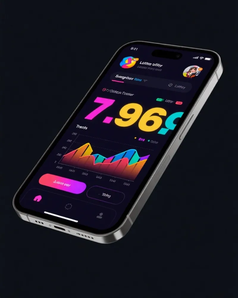 体彩排列三 APP 界面展示